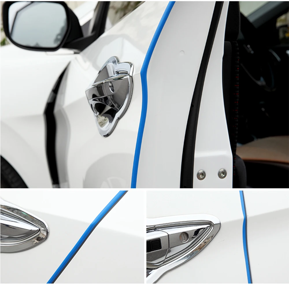 Универсальная защита от царапин на двери автомобиля/Защитная крышка для края