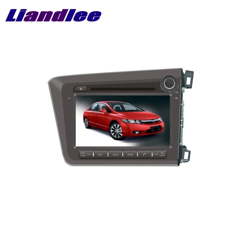 Автомагнитола LiisLee для Honda Civic 2011 2015 гг. мультимедийный проигрыватель ТВ DVD GPS аудио