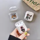 Мягкий симпатичный Прозрачный чехол для наушников Apple airpods чехол Pro PNL Rapper Peace N Loves Two frрес чехол для наушников Аксессуары