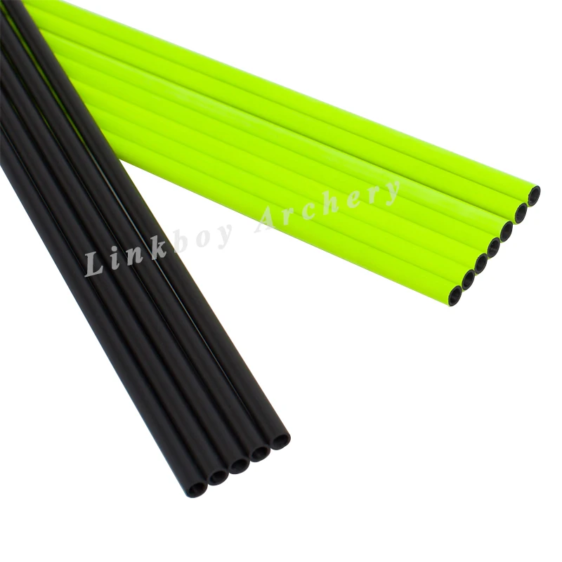 Стрелы из чистого карбона для стрельбы лука 12 шт стрелы ID 4 2 мм стержень 600 700 800 1000