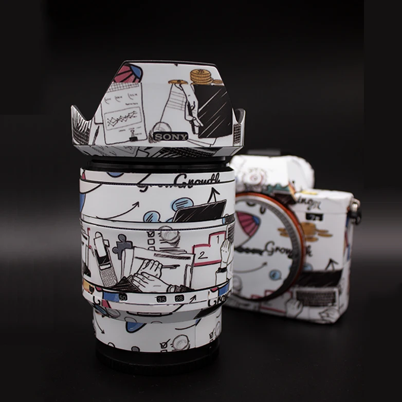 

Pelcula de revestimiento adhesivo para lente SonyFE85F1.4gm, funda protectora antiaraazos