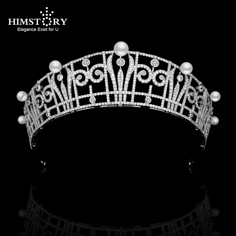 

HIMSTORY Classic Bridal Wedding Hair Accessories Princess Birthday Headdress Crown Headband Women's Headwear Accessories корона
