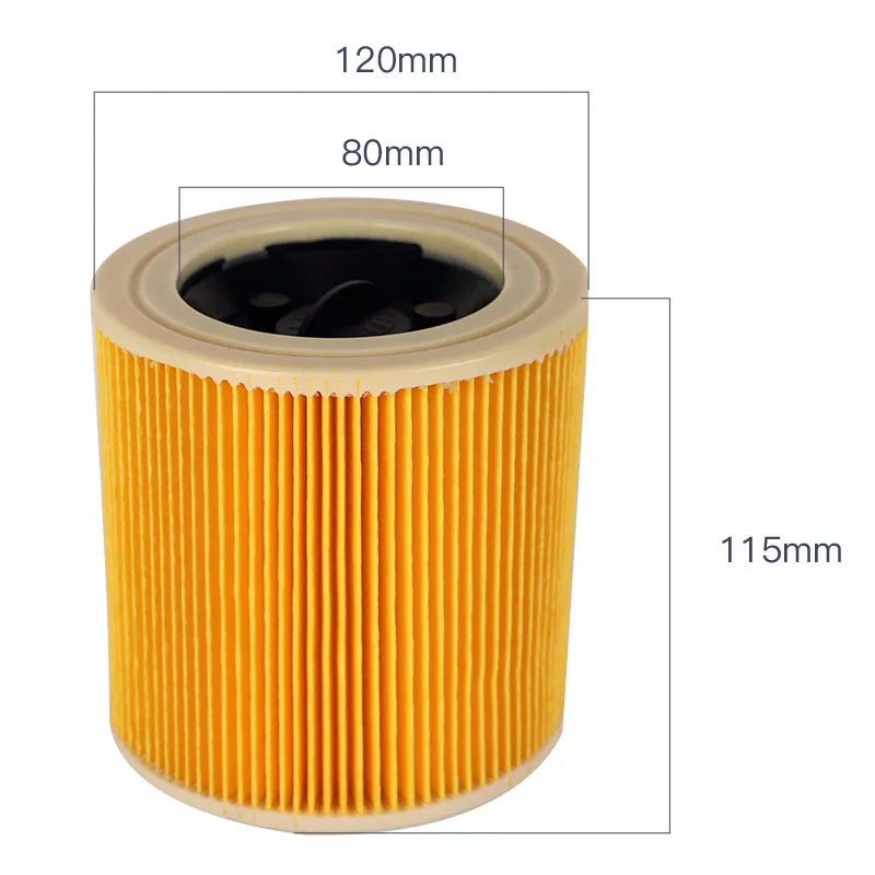 Vacuum Cleaner Cartridge Filter For Karcher Wet Dry Hoover A2054 WD3.200 WD3.300 Vac Parts Household Cleaning Supplies |
