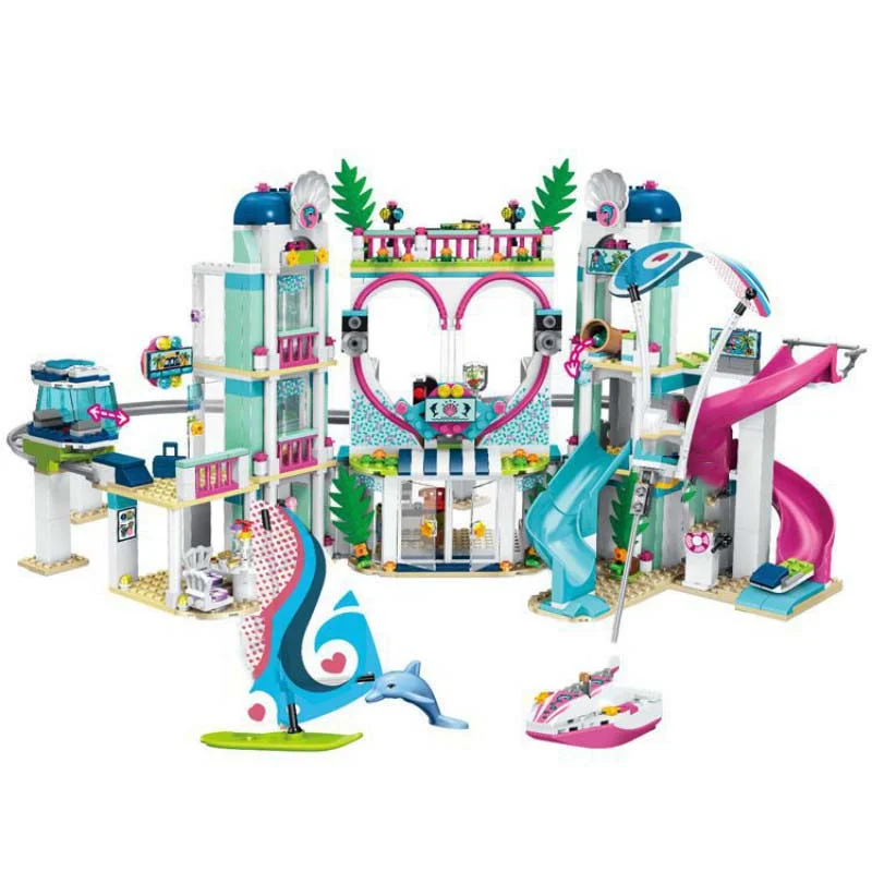 Новинка 2019 модель Friends City Совместимость со строительными блоками 41347 детские