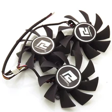PLA08015D12HH 12V 0.35A 75mm 42x42x42mm For Dataland R9 290 290X Graphics Card Cooling Fan 4Wire 4Pin