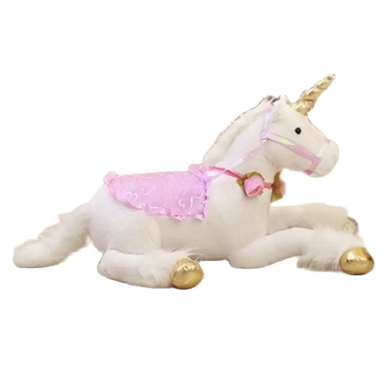 100 см большой милый Единорог разноцветные плюшевые игрушки чучело кукла для