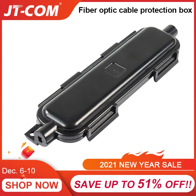 JT-COM FTTH коробка для оптического волоконного кабеля с адаптером силиконовый