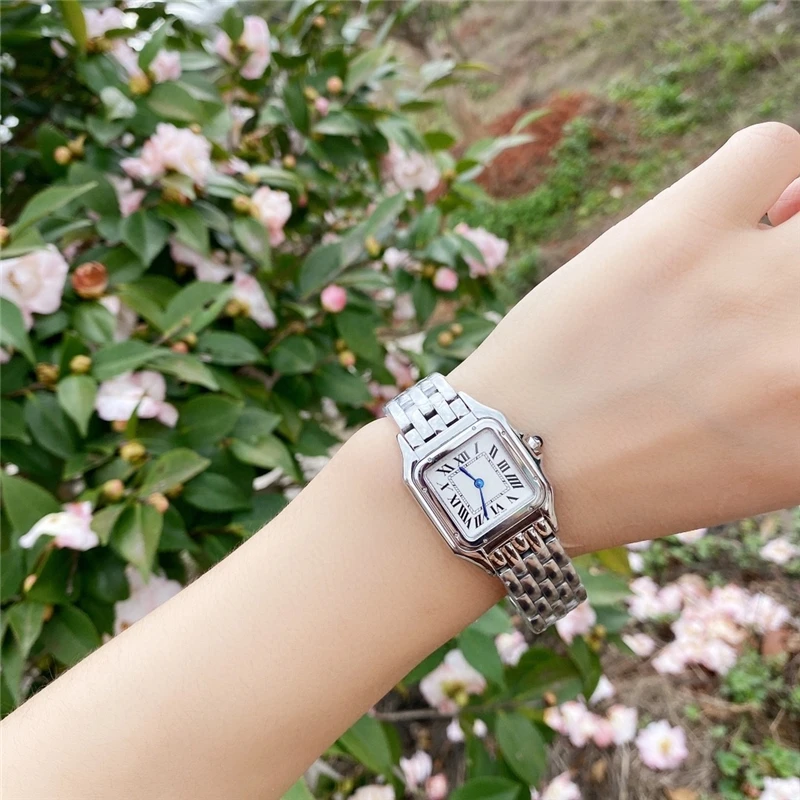 

brand C watches thin watch 316L stainless case import movement high quality quartz gold watch for office female gift