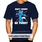 Новинка, забавная Мужская футболка, оригинальная Мужская футболка, пушистая рубашка, пушистая рубашка, Волчья рубашка, лиса