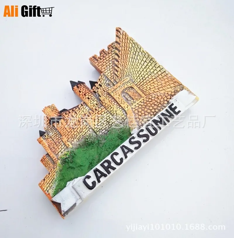 Французские туристические сувениры креативная трехмерная рефрижераторная