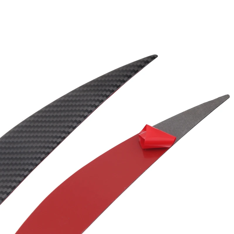 

1Pair Carbon Fiber Car Headlight Eyebrow Head Light Anti Scratch Protector Guard For BMW 3 Series F30 F35 2013-2017 models