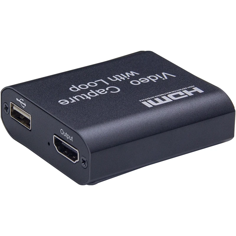 Карта захвата 4K HDMI USB с выходом Loop Out HD цифровая видеозапись живой стример для