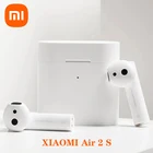 Беспроводные наушники Xiaomi Air 2S, TWS наушники-вкладыши с шумоподавлением, водонепроницаемые наушники Bluetooth 5,0