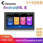 Camecho 1G 32G двойной 2 Din Автомобильный мультимедийный плеер GPS-навигация Авторадио Универсальный плеер Android 10 7 дюймов HD сенсорный экран