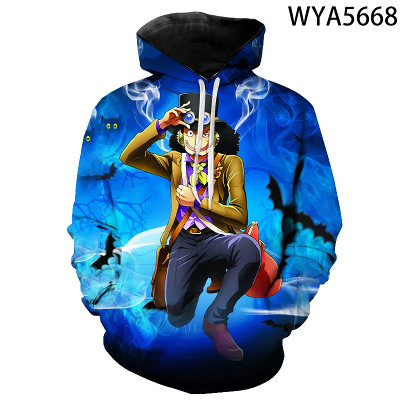 

One Piece 3D Printed Hoodies Cool Men Women Children Pullover Long Sleeve Boy Girl Kids Clothes Sweatshirts Coat Streetwear