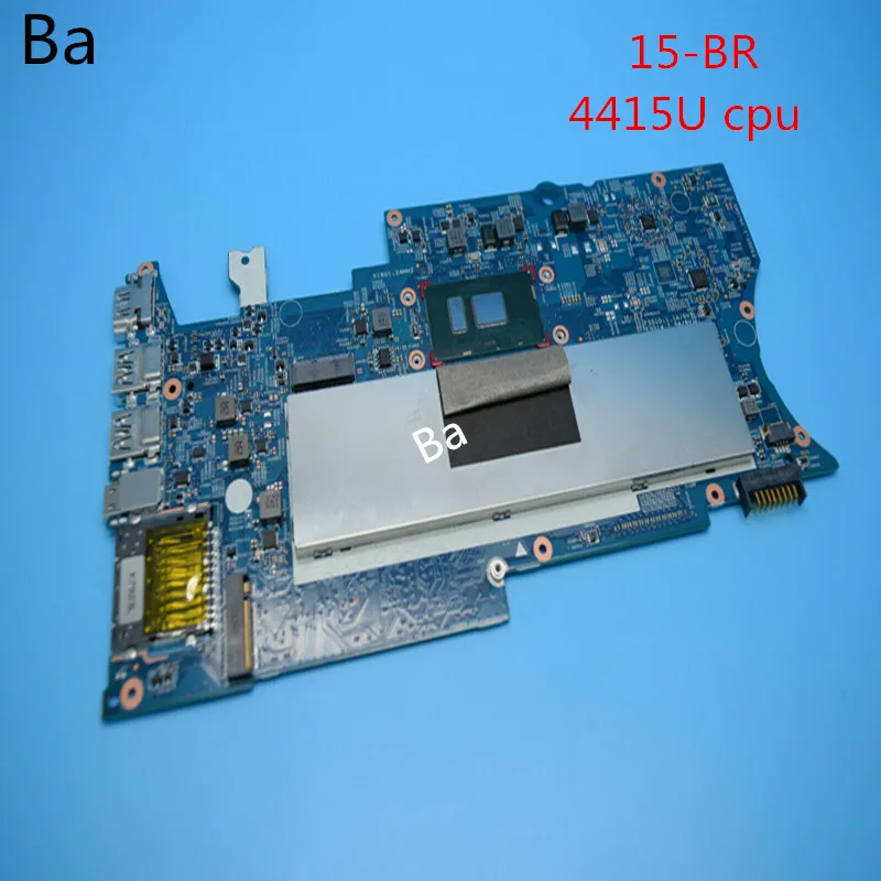 

For HP Pavilion X360 15-BR Laptop Motherboard 4415U CPU integrated graphics card fully tested