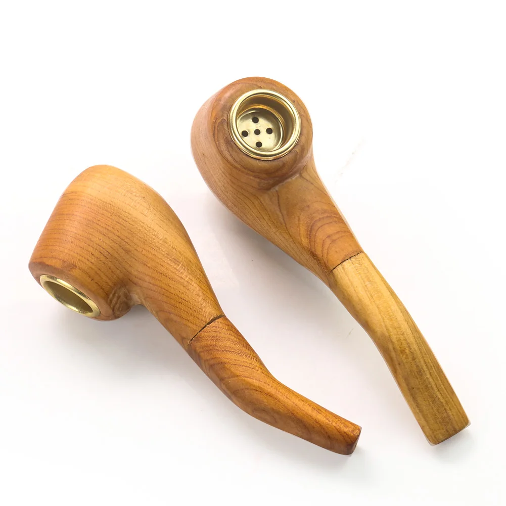 

Трубка из твердой древесины ручной работы Горшочек для табака старомодная Ретро легко носить с собой натуральное дерево индивидуальная Ве...