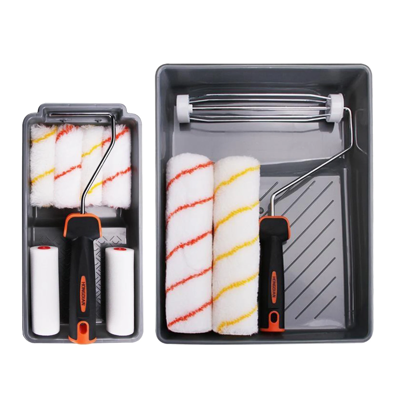 

Paint Rollers Home Decorator DIY Painting Paint Mini Foam Roller Refill & Woven Roller Covers