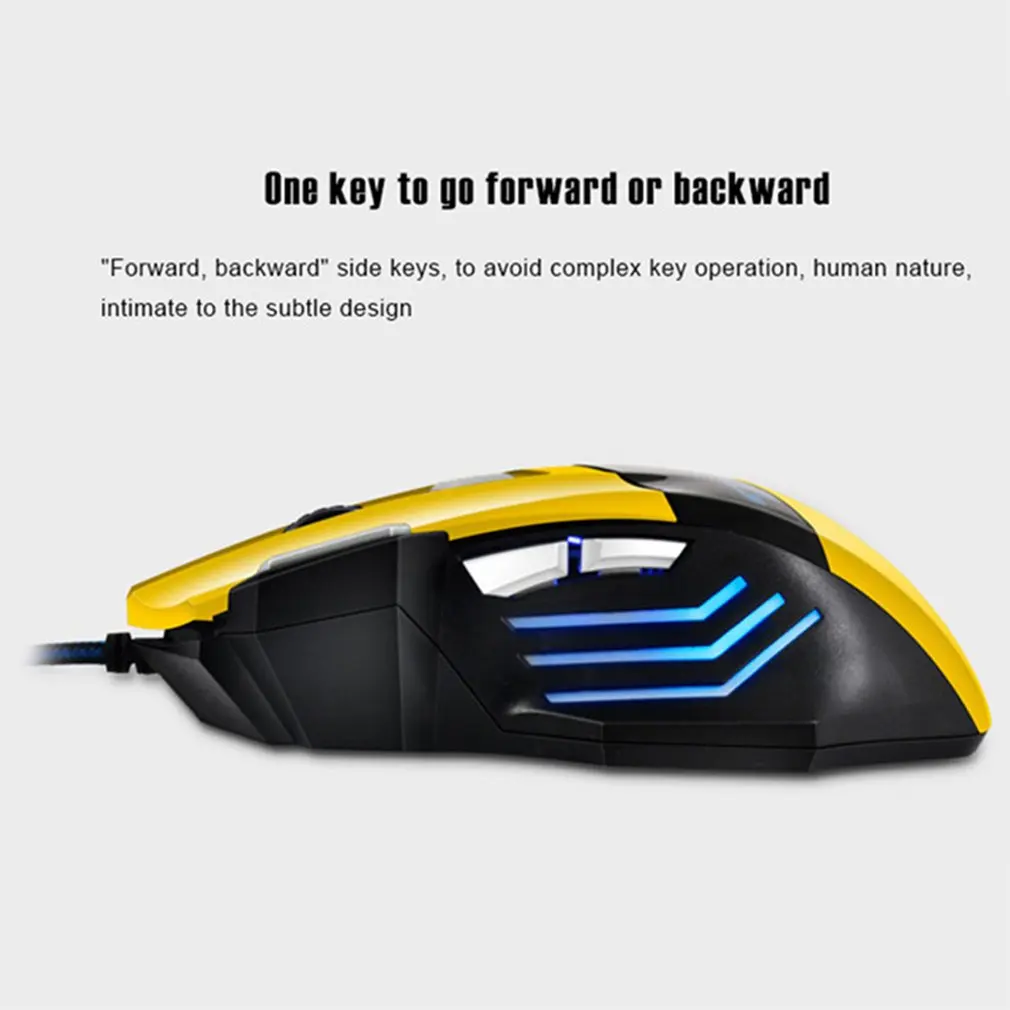 Проводная игровая мышь X7 USB оптическая компьютерная с 7 кнопками