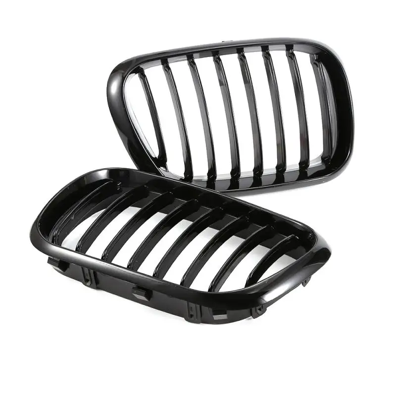 2 шт. автомобильный передний бампер решетка для почек подходит BMW X5 E53 3 0 4 6 8 1999-2003