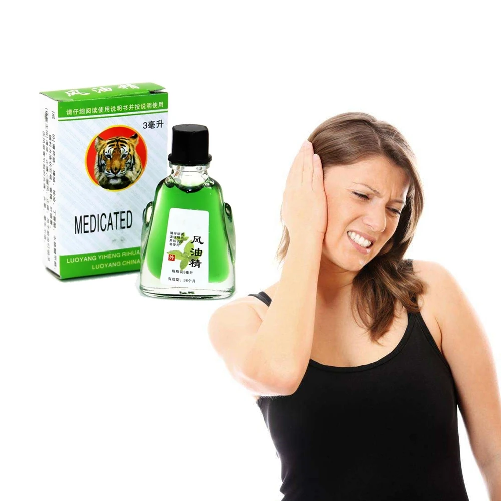 3 мл мазь для снятия болевых ощущений охлаждающее масло Освежающий Крем тигровый