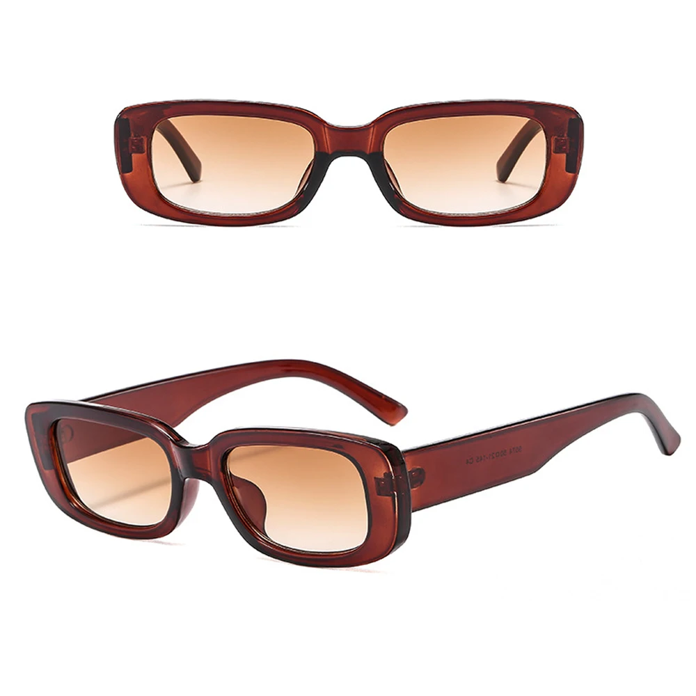 

Fashion Vintage Small Frame Sunglasses UV400 Leopard Men Women Rectangle Shade Glasses Outdoor Travel Sunglasses Wholesale