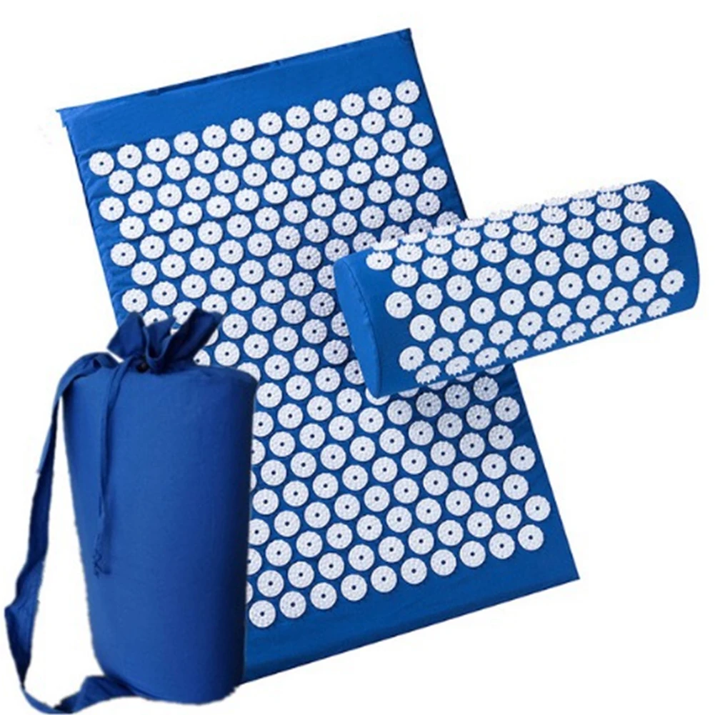 

1/3pcs Lotus Acupuncture Massage Mat Pillow Yoga Pad Relieve Stress Relief Cushion Acupressure Body Massage Mat Pillows Set