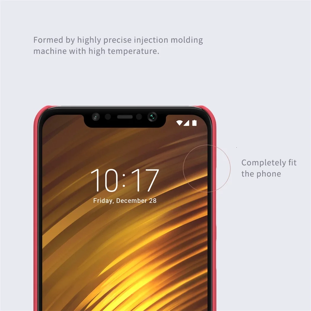 Для Xiaomi POCOPHONE F1 чехол Nillkin матовое PC матовый Твердый переплет для Xiaomi pocophone f1 Поко чехол для телефона