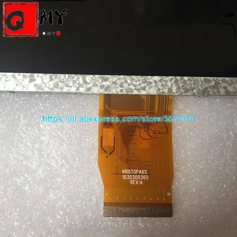 CPT 070 REV.0 B1204253144 7 0 дюймовый 50 контактный ЖК экран KR070PA6S дисплея|ЖК-экраны и панели