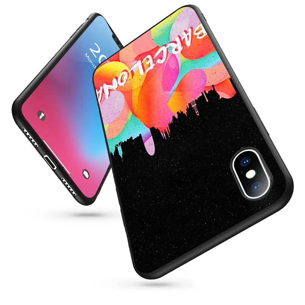 Мягкий силиконовый чехол для iPhone 11 Pro Max X 5S 6 6S XR XS 7 8 Plus |