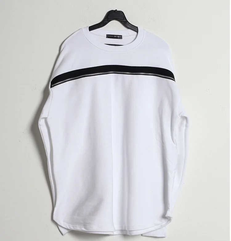 

Men's bodysuit outdoor round neck Pullover autumn new handsome trend versatile simple style