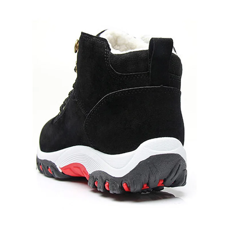 Мужские ботинки Нескользящая уличная походная обувь зимние мужские ботильоны