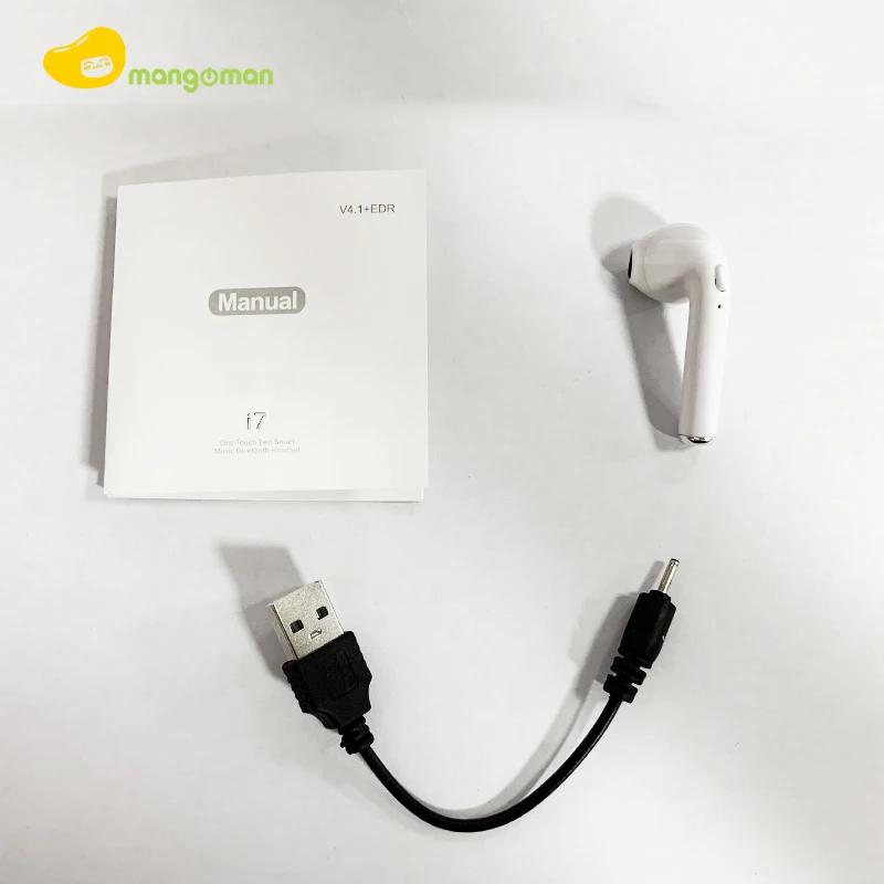 Mangoman i7s Tws беспроводные bluetooth-наушники bluetooth-гарнитура наушники зарядный чехол для