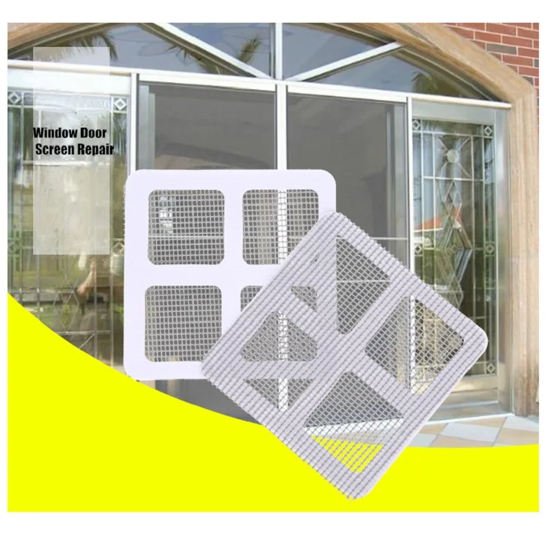 5 шт. набор клейких патчей для ремонта экрана|Противомоскитные сетки| |