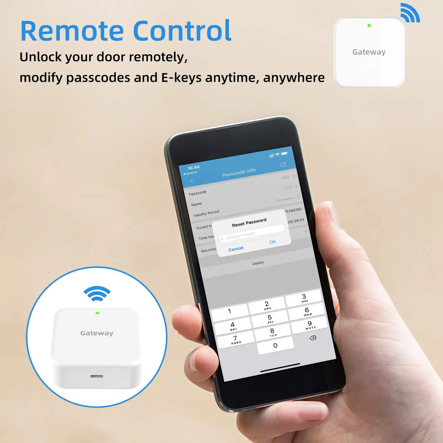 G2 TT Блокировка приложение Bluetooth умный электронный дверной замок wifi адаптер