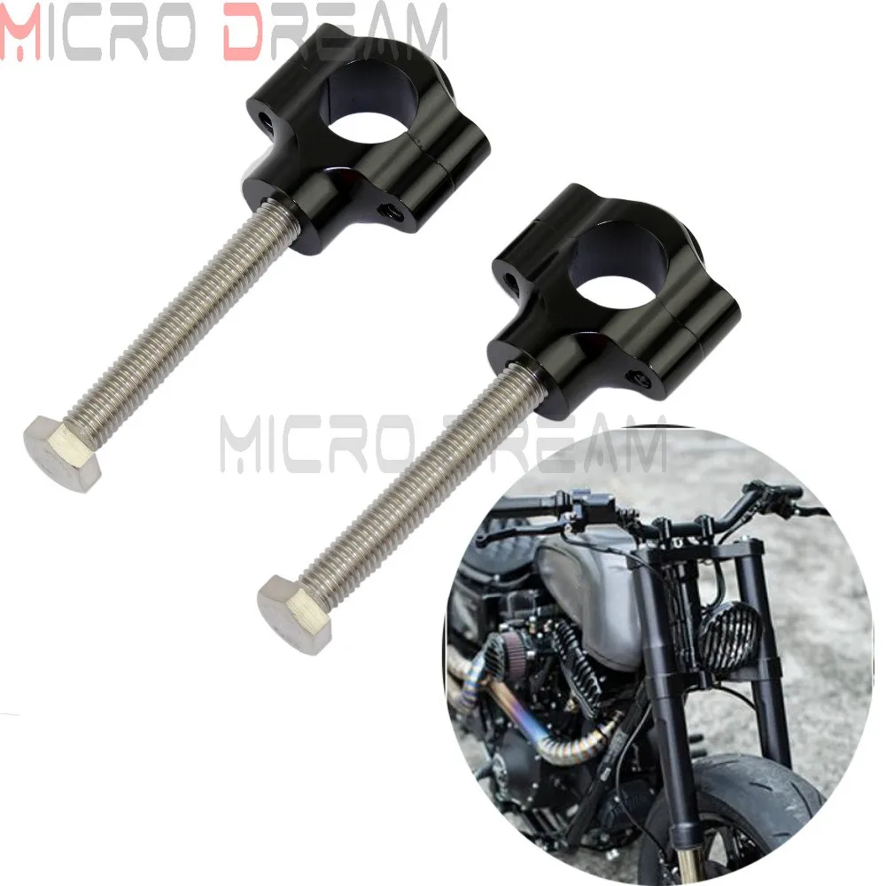 Грубые ремесла 7/8 ''мотоциклетные зажимы для руля крепления Riser Harley Sportster Dyna Cafe