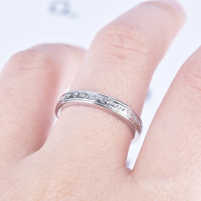 Простое и изысканное регулируемое Открытое кольцо MENGYI модное парное для женщин