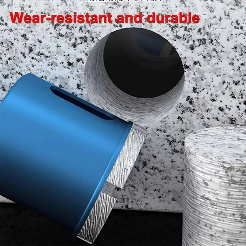 

10pcs Diamond Hole Saw Drill Bit Porcelain Marble Hollow Core Drill Bit Ceramic Tile Opener Cutter Tool for Glass,Marble,Granite