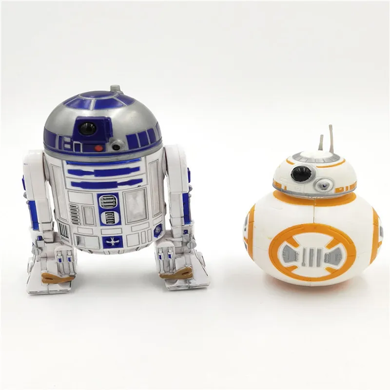 Пробуждает BB8 робот R2 D2 ПВХ фигурка модель игрушки подарок для детей|Игровые