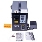 Точечный сварочный аппарат SUNKKO 737G, 18650 кВт, светодиодный двойной цифровой дисплей, импульсная Точная точечная сварка фиксированного нажимного сварочного соединения для