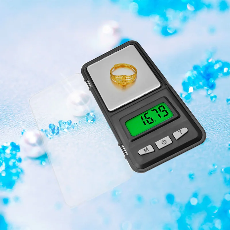 

JAVRICK Portable 100g/200g Mini Digital LCD Balance Weight Pocket Jewelry Diamond Scale