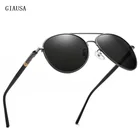 Солнцезащитные очки-авиаторы Мужские поляризационные, для вождения, винтажные, с защитой UV400, для рыбалки и походов