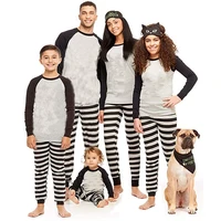family matching pajamas set striped kids sleepwear family christmas pajamas outfits for christmas