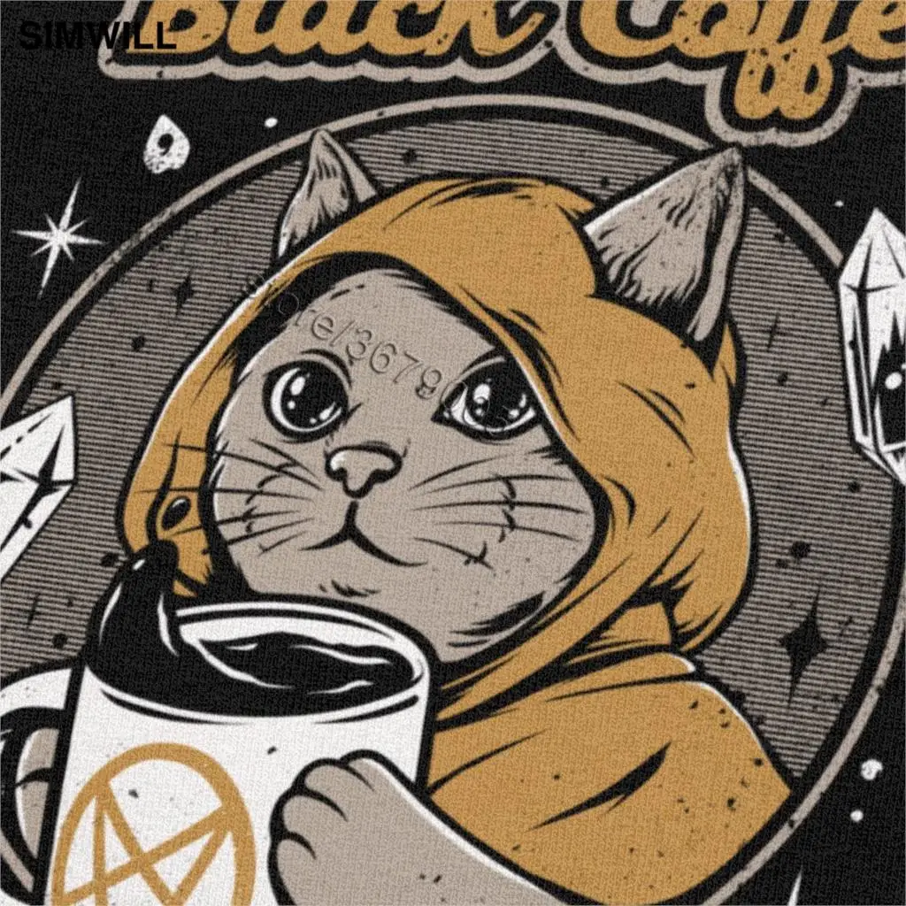 Винтажная Футболка Humor Cat крутая графическая хлопковая футболка Мужская Уличная