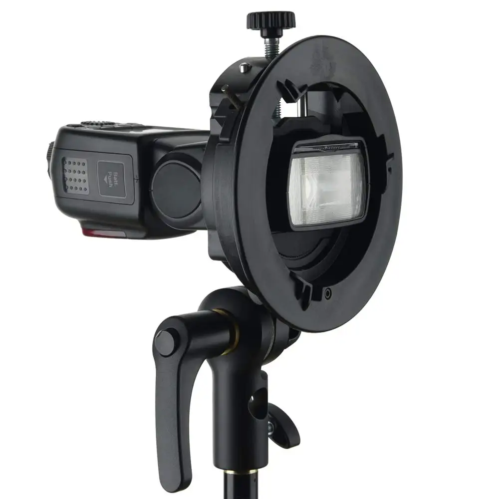 Кронштейн Godox S-Type новый ручной держатель Bowens S для Speedlite Flash Snoot soфтbox Beauty Dish Honeycomb