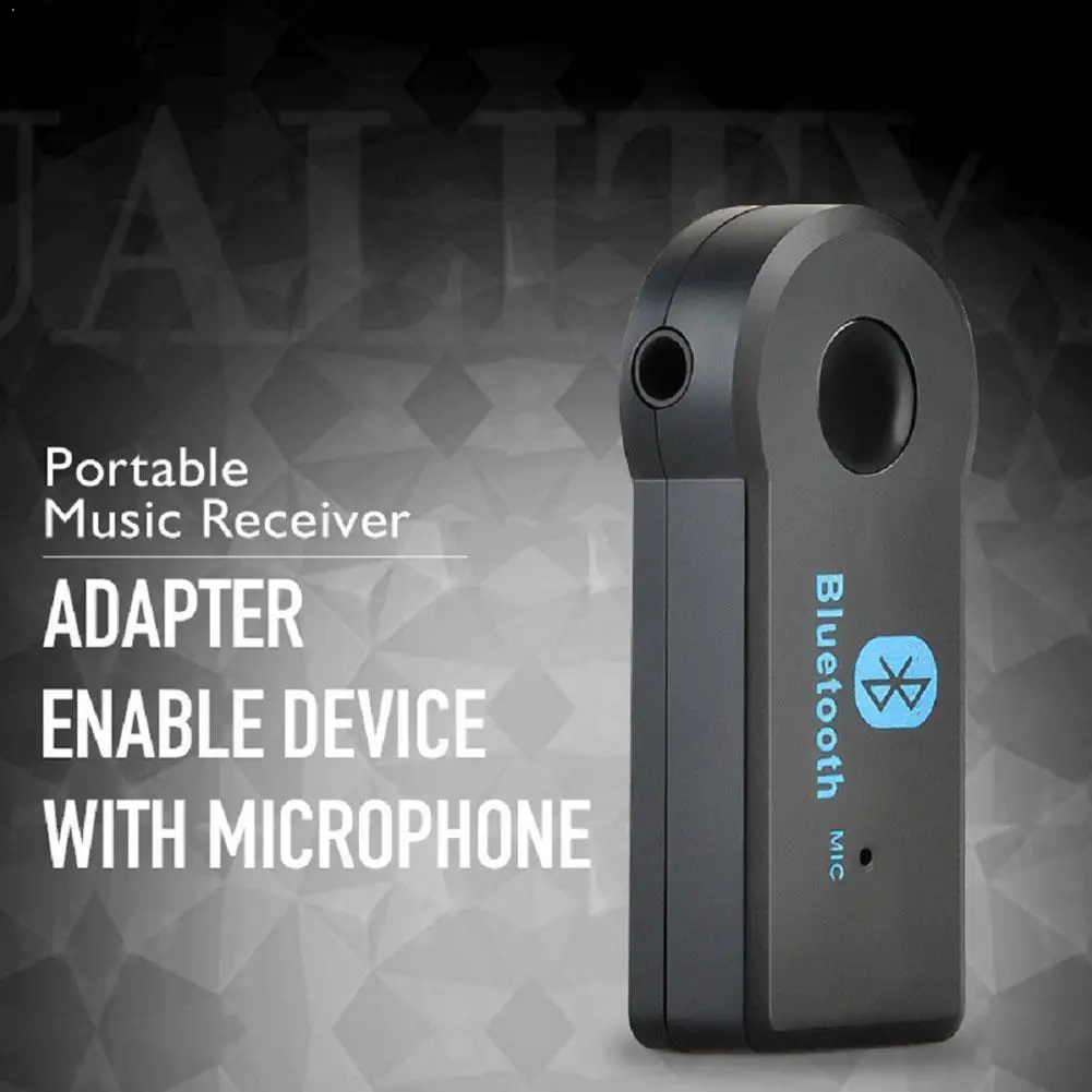 Беспроводной Bluetooth 3 5 мм AUX аудио стерео музыка автомобильный микрофон приемник 0