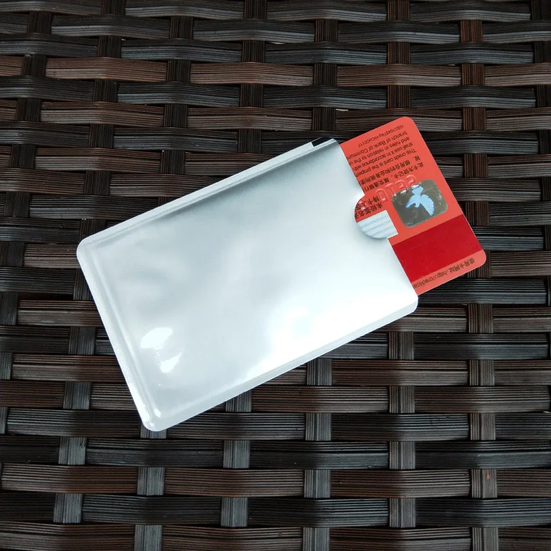 10 шт., анти-RFID Блокировка, кредитный держатель для карт, ID, банковский Чехол для карт, защита, Алюминиевый металлический, умный, Противоугонный держатель для карт, протектор