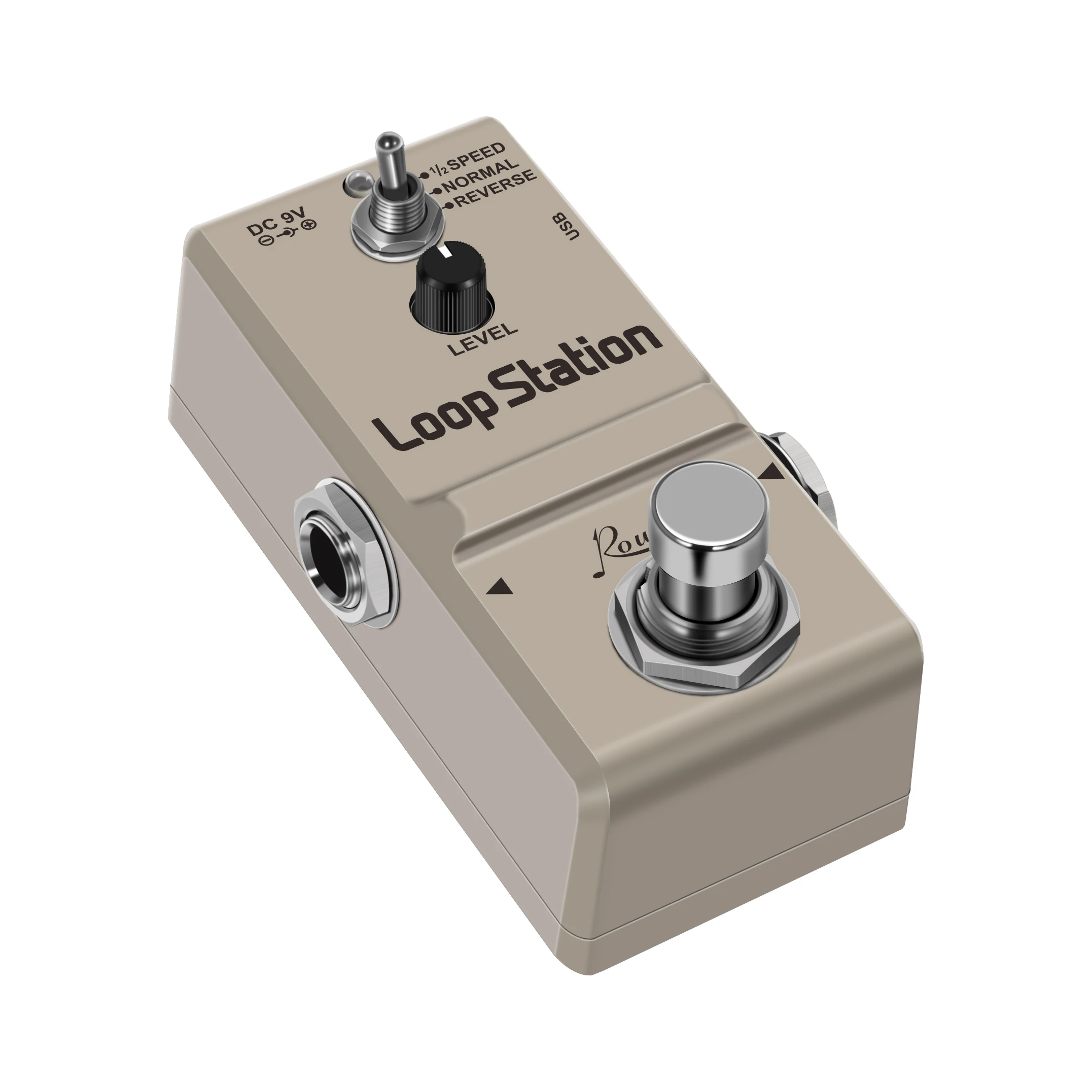 rowin ln 332s gitarre mini schleife station pedal looper wirkung pedale für elektrische gitarre 10 min aufnahme unbegrenzte overdub 3 modi free g