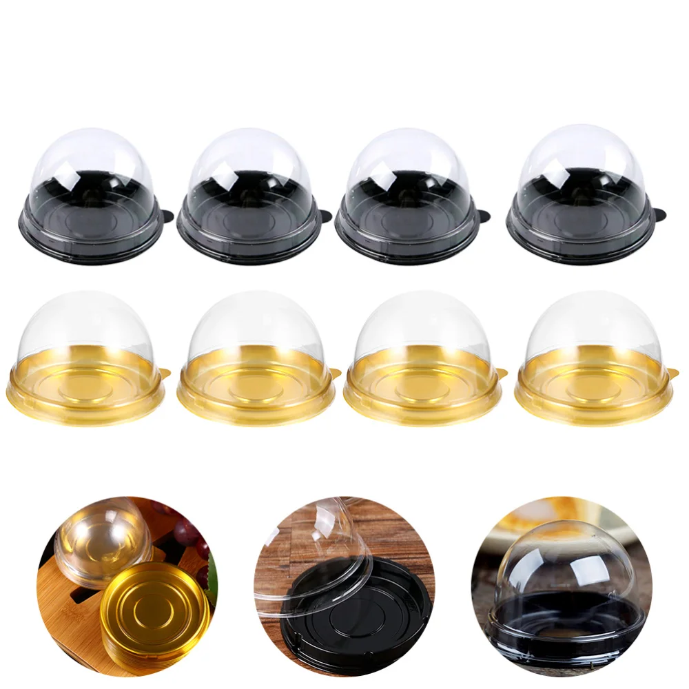 Коробка коробки для торта мини прозрачный купол кексов пластиковый контейнер