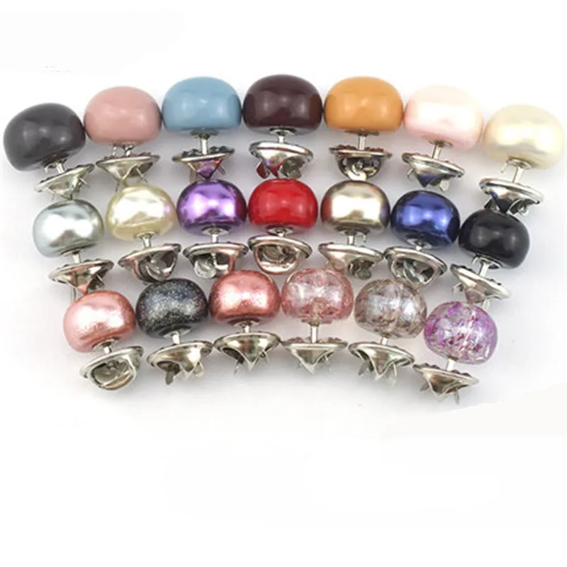 5 шт. разноцветные жемчужные пуговицы 12 мм/14 мм | Дом и сад